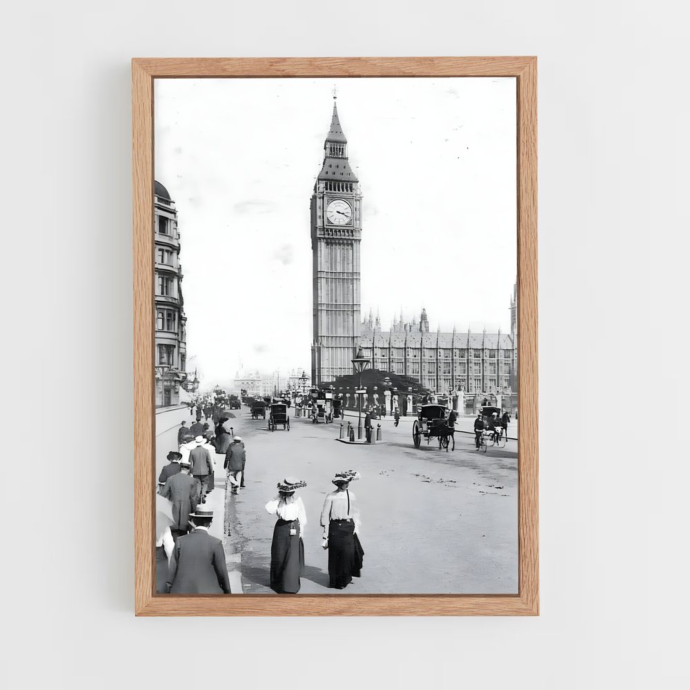 Poster Flânerie à Big Ben – affiche Jeux Olympiques (vue 4)